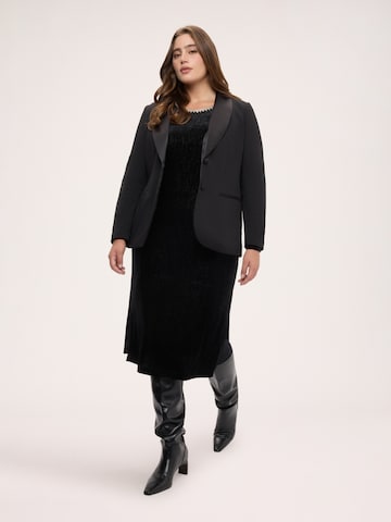 Fiorella Rubino Blazers in Zwart