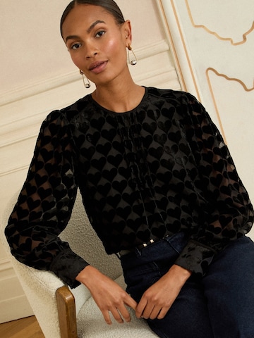 love & roses Bluzka w kolorze czarny