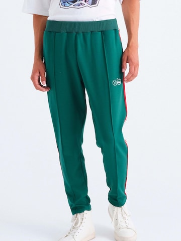 Rockupy Regular Sporthose 'Squib' in Grün: Vorderseite
