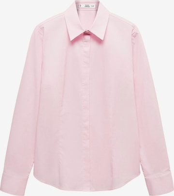 MANGO Bluse 'SOFIA' i pink: forside