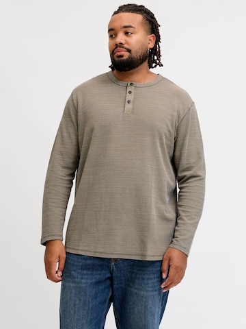 Maglietta di JACK & JONES in marrone: frontale