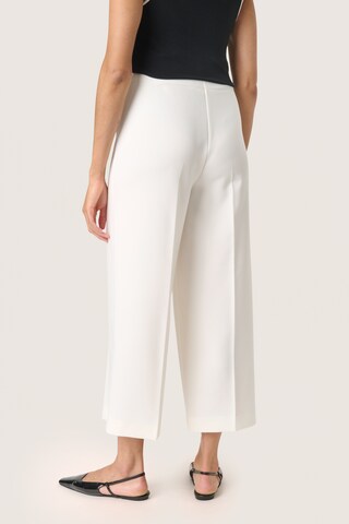 SOAKED IN LUXURY Wide Leg Kleid 'Corinne' in Weiß