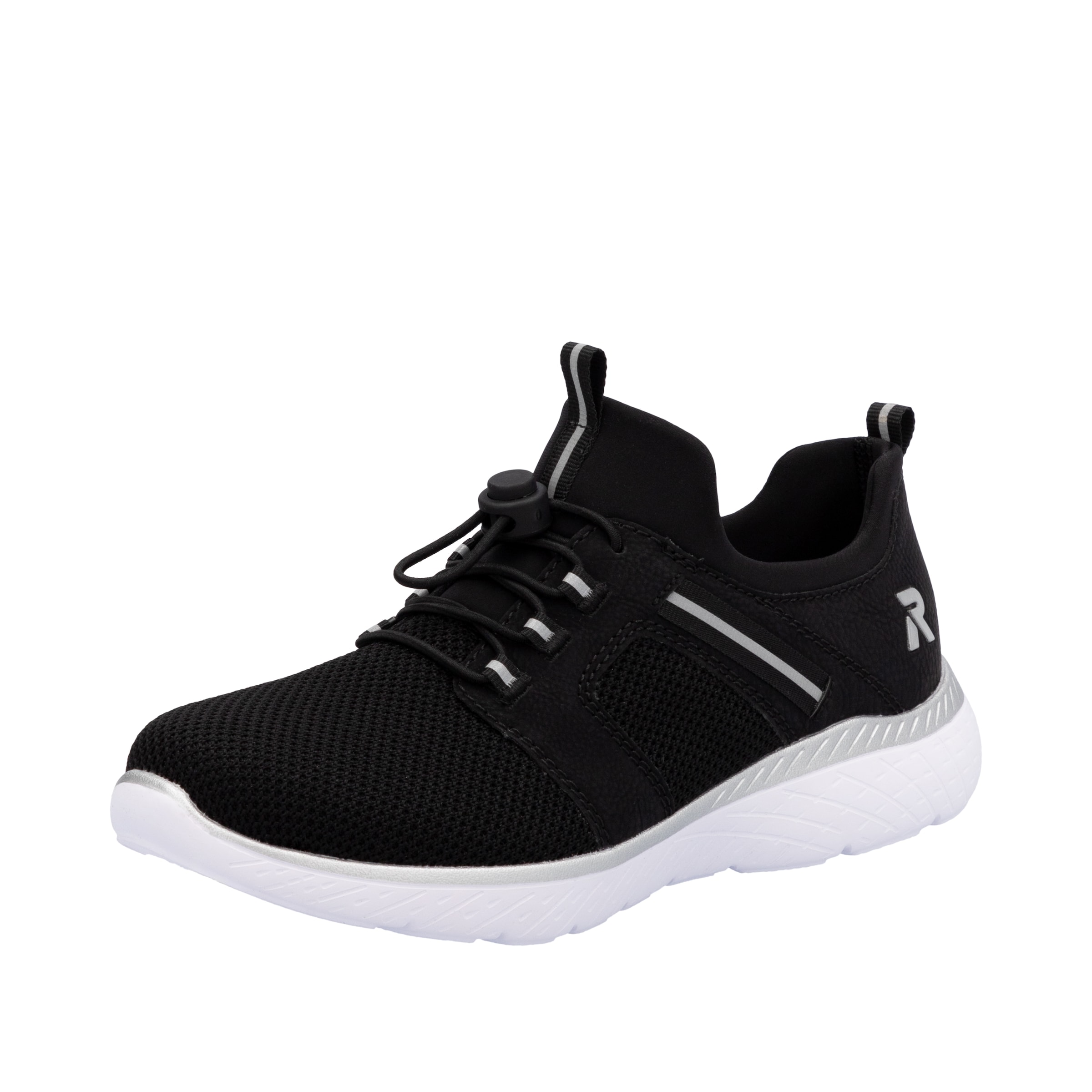 Baskets basses 'M5065' Rieker Sport en noir : devant