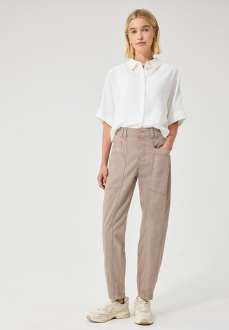 Street One Studio Loose fit Pants in Beige: front