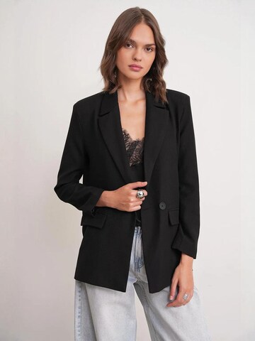 Blazer MixRay en noir : devant