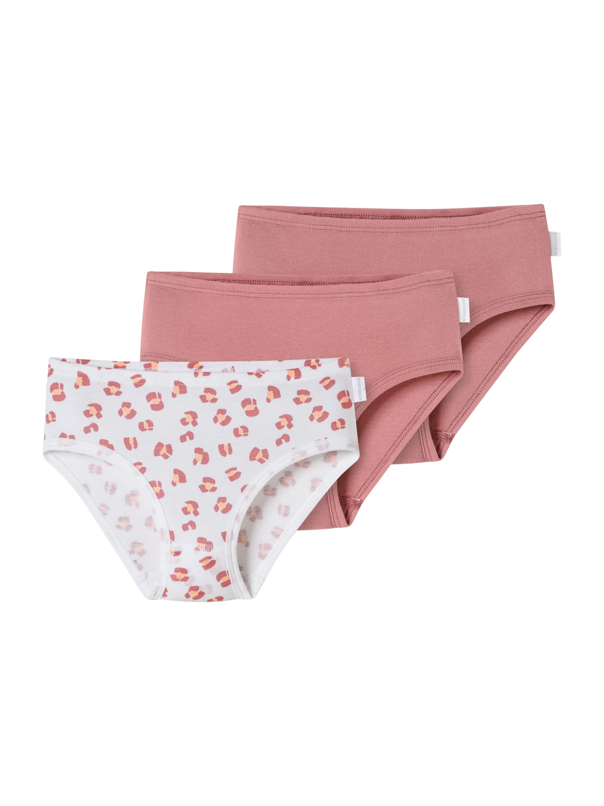 SCHIESSER - Calzoncillo ' Fine Rib ' en rosa: frente