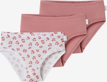 SCHIESSER Slip ' Fine Rib ' in Pink: Vorderseite