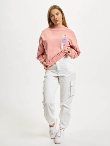 Sweat-shirt Just Rhyse en rose