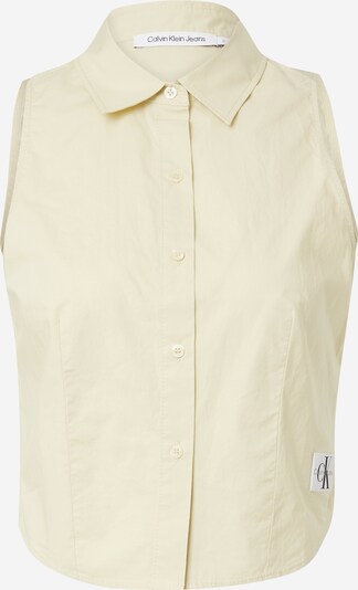 Calvin Klein Jeans Blouse in Light yellow / Black / White, Item view