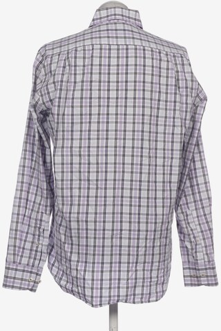 Commander Button Up Shirt in M in Purple