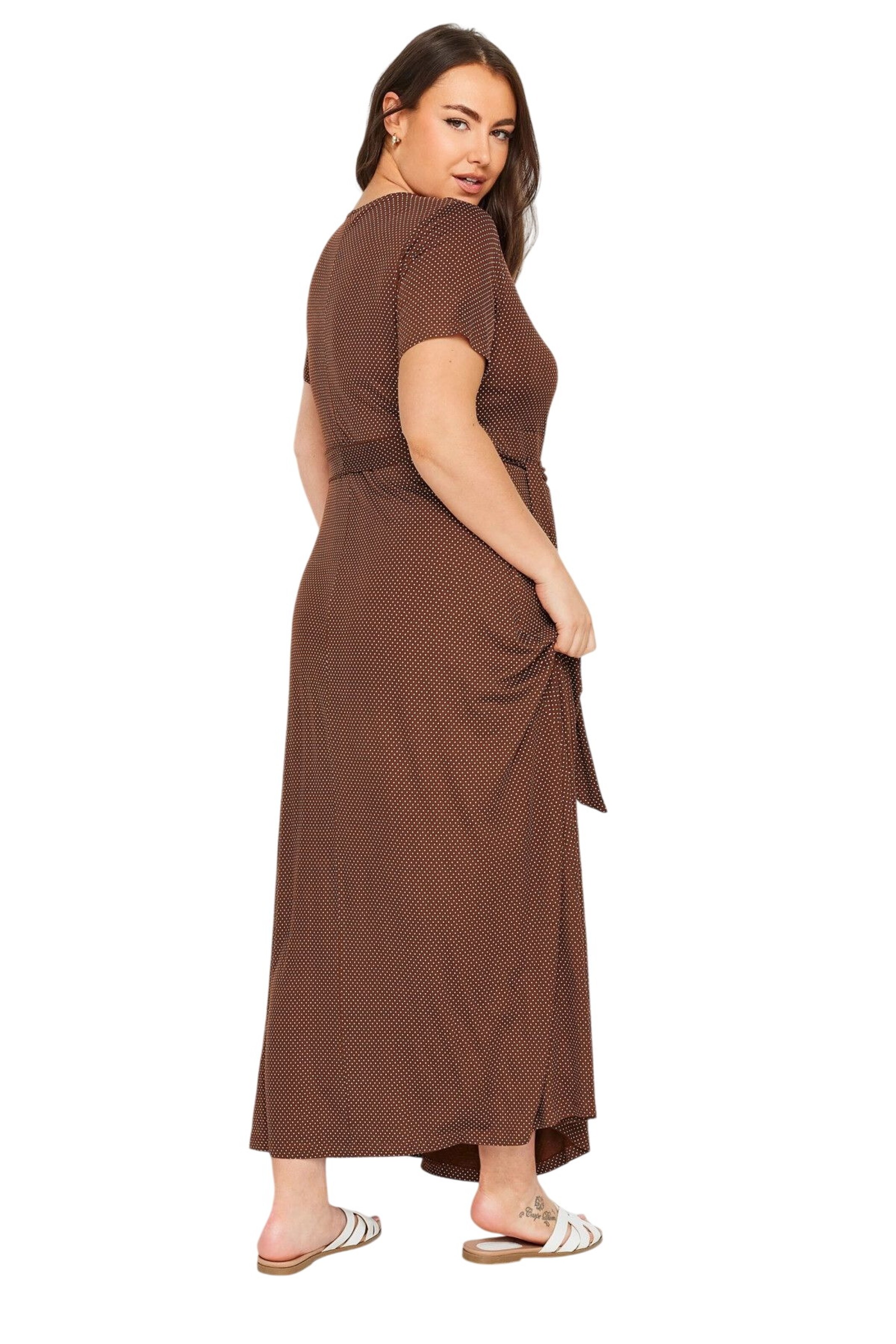 Stil Diva Dress in Brown