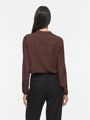 VILA - Blusa 'VIChikka' en marrón
