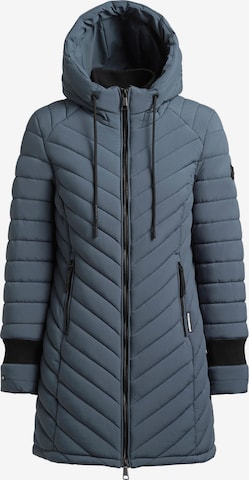 Manteau d’hiver 'Nita4' khujo en bleu : devant