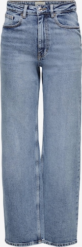 ONLY Wide Leg Jeans 'Juicy' i blå: forside