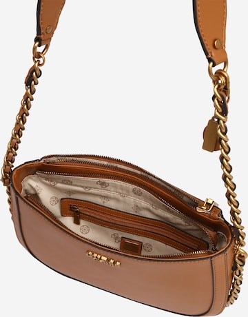 GUESS Shoulder Bag 'ABEY' in Brown