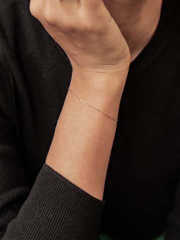 Dear Me Bracelet 'Shimmer Rolo' in Gold: front