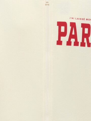 Giacca di felpa 'Marisa' di ONLY GIRLS in bianco