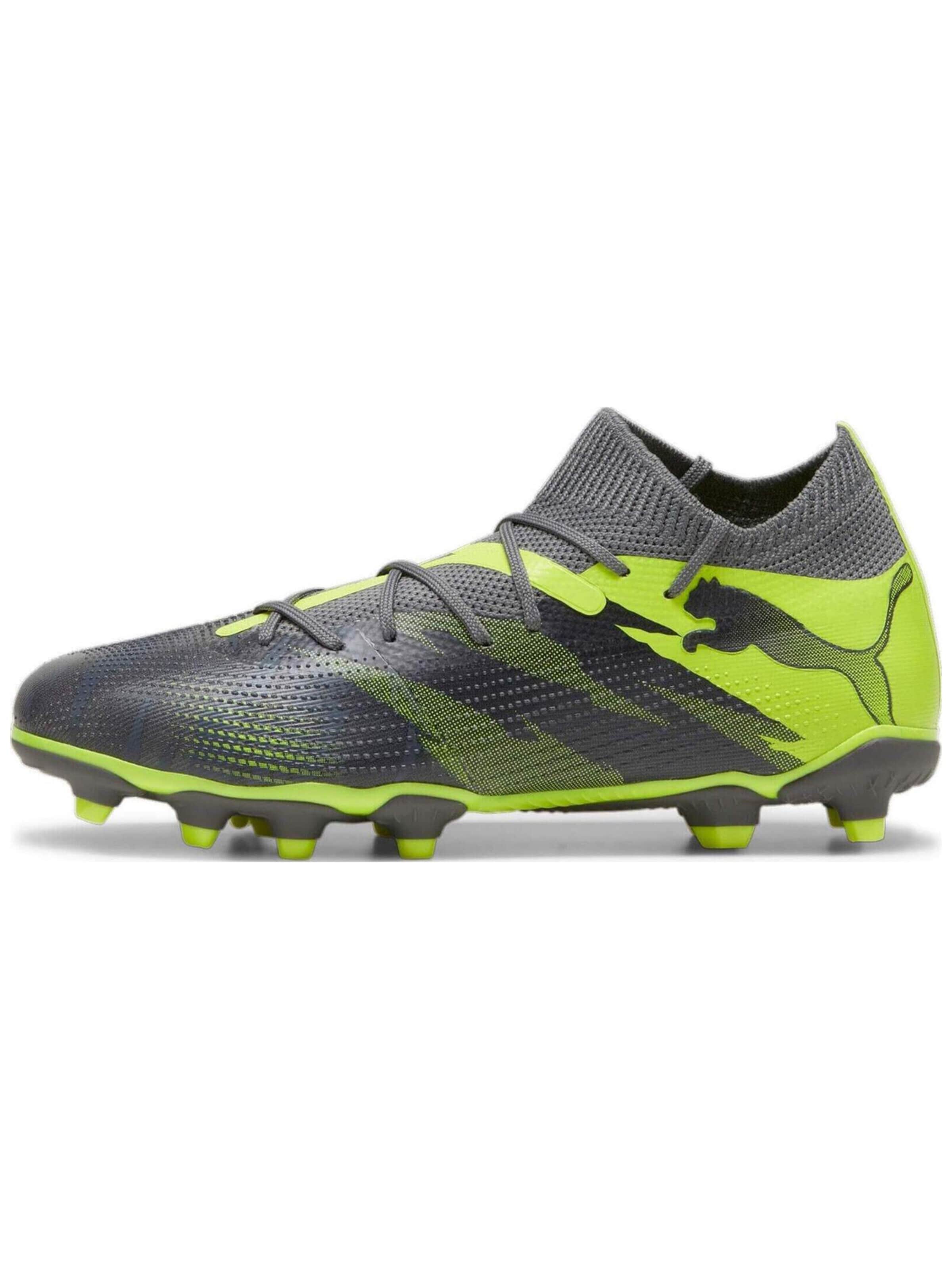 PUMA Soccer shoe 'Puma Future 7 Match Rush Fgag Jr' in Grey: front