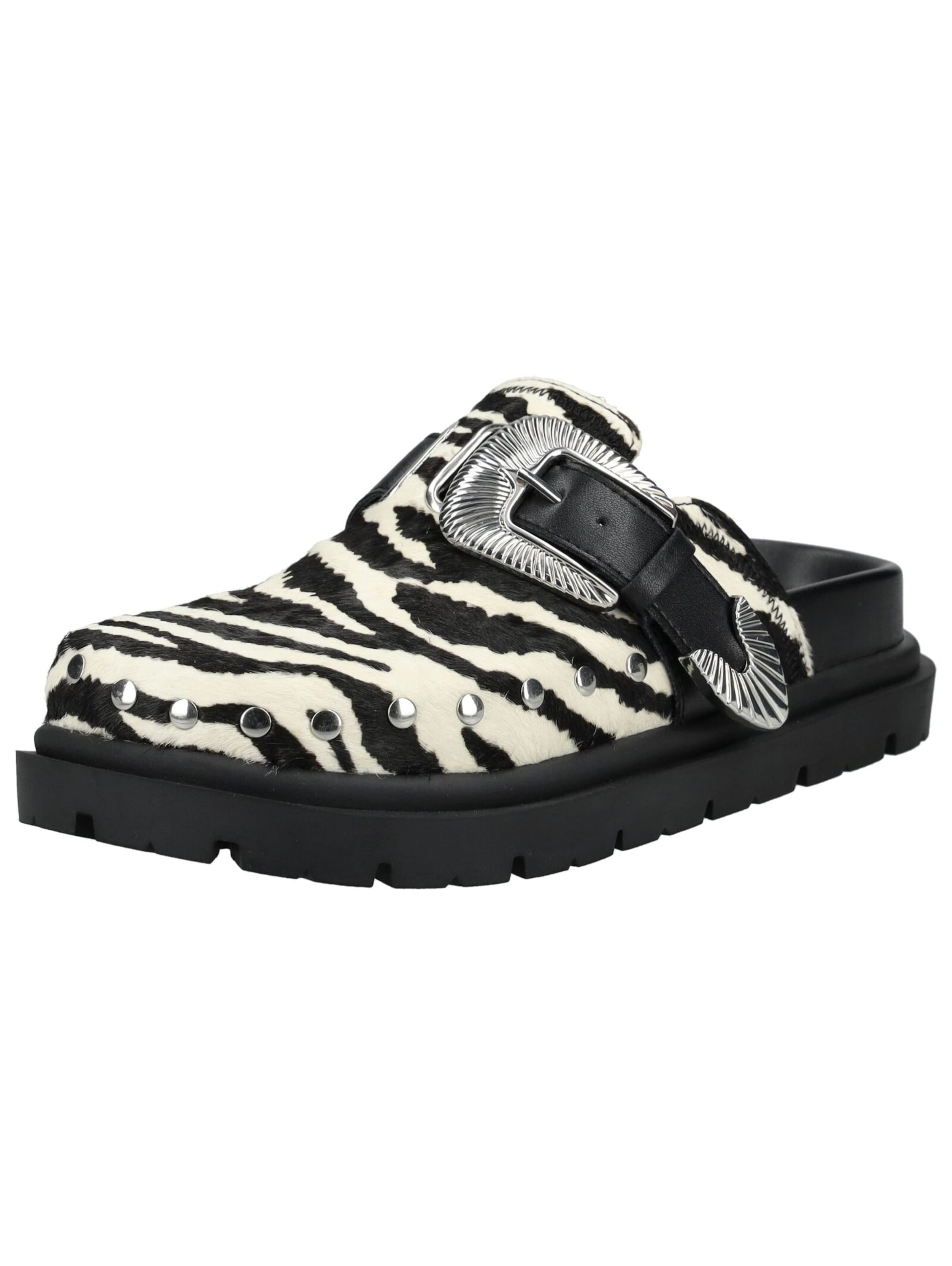 STEVE MADDEN Clogs in Zwart: voorkant