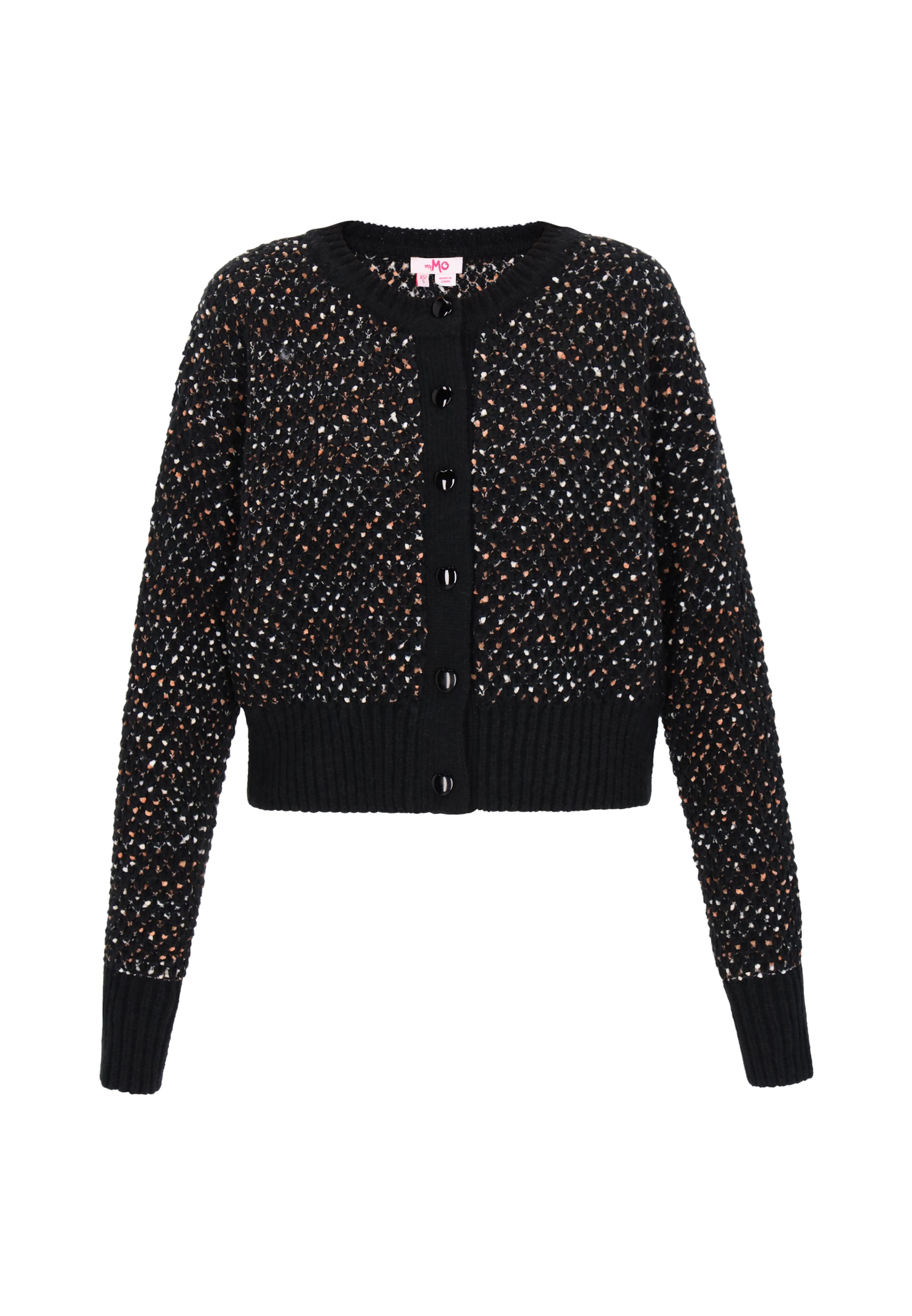 juoda MYMO Kardiganas: priekis