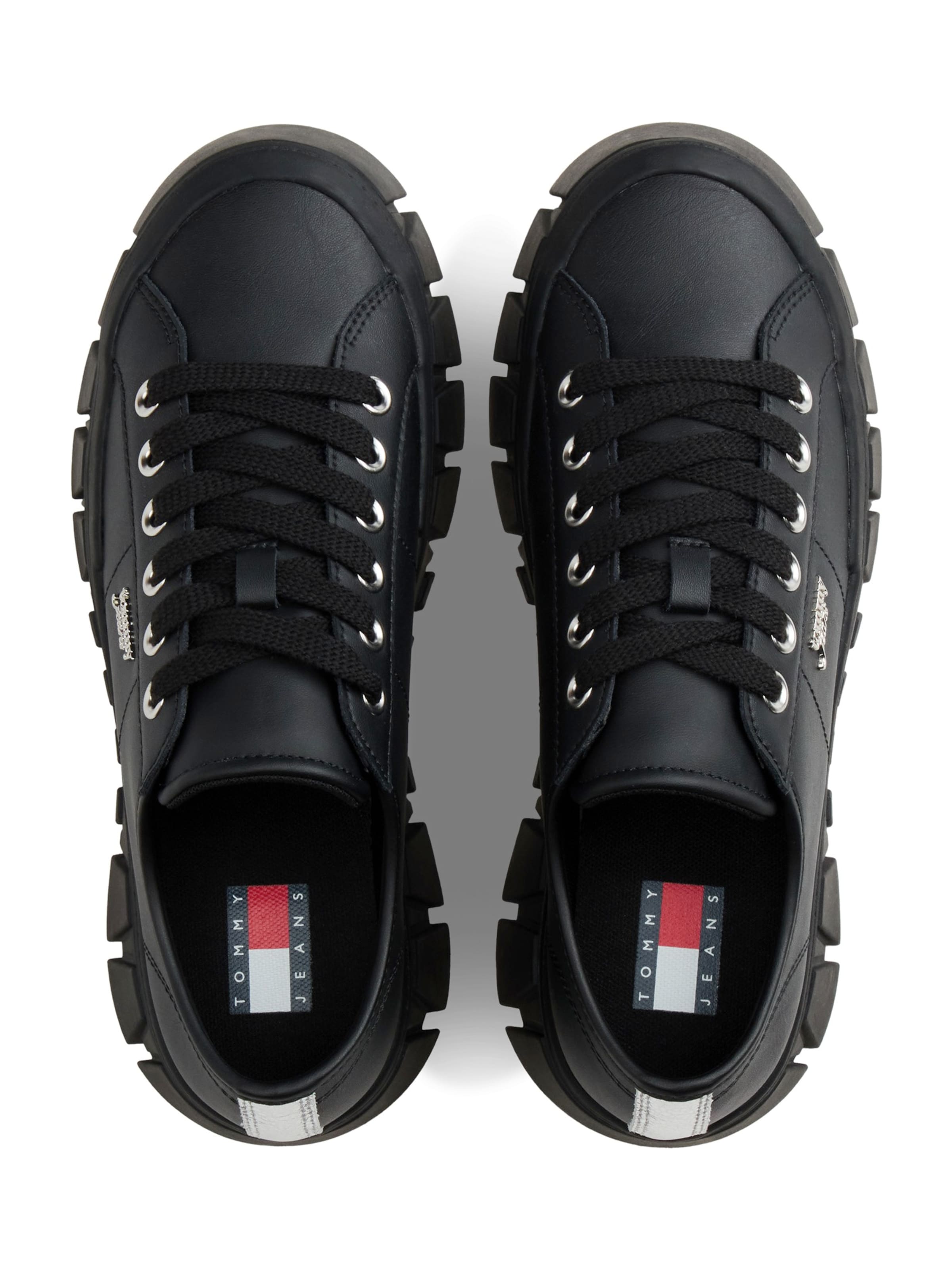 Tommy Jeans Sneaker low i sort