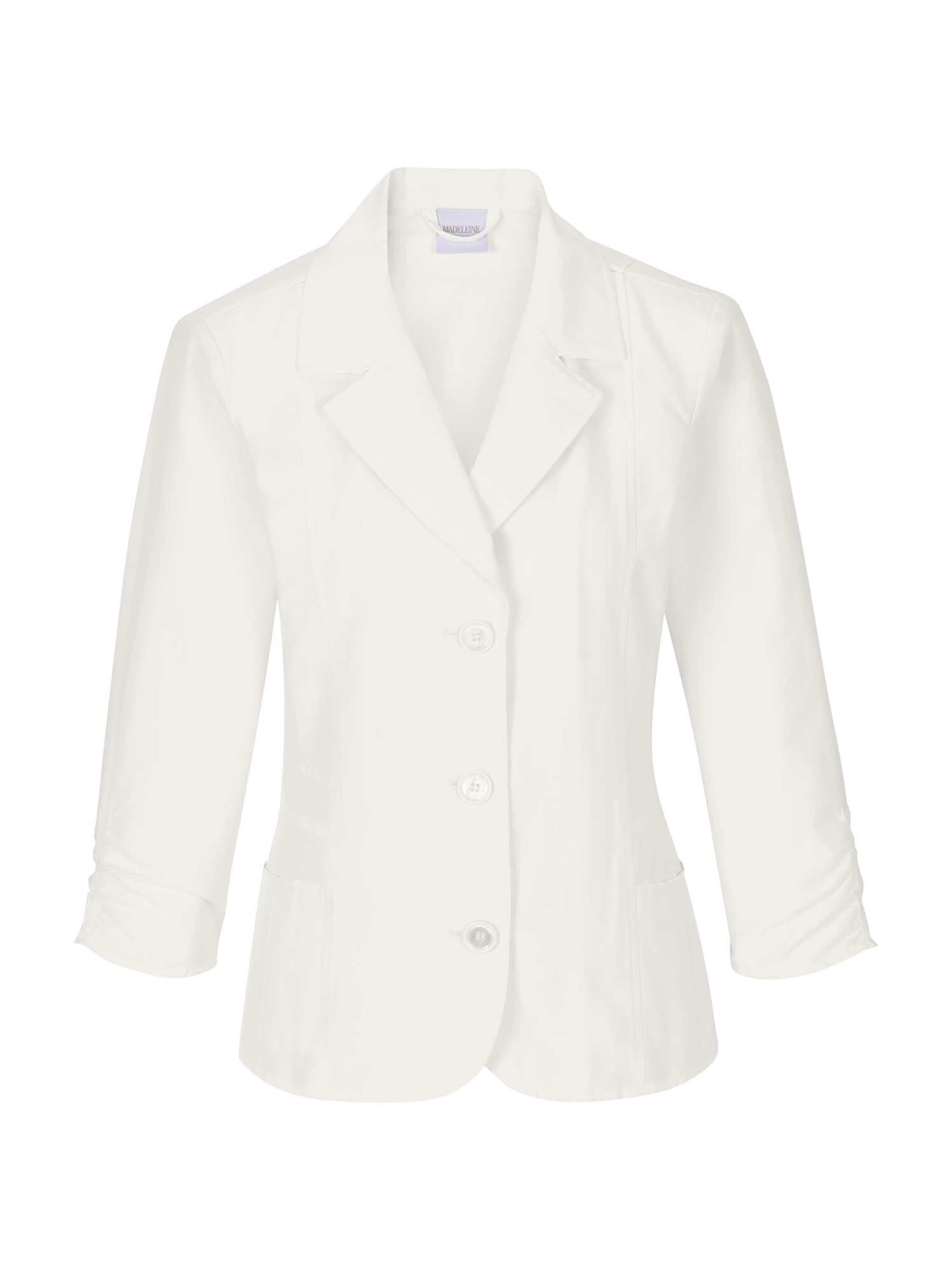 MADELEINE Blazer in Weiß: Vorderseite