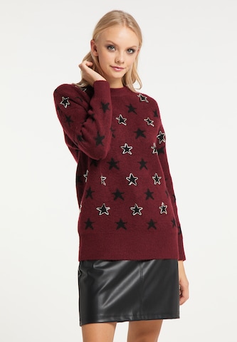 myMo at night Sweater in Red: front