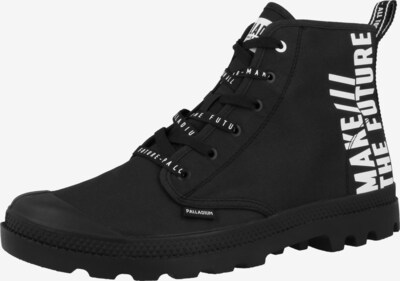 Palladium Stiefelette 'Hi Future' in schwarz / weiß, Produktansicht