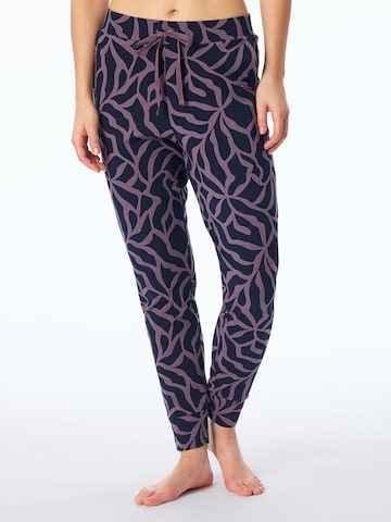 SCHIESSER Pyjamabroek ' Mix & Relax ' in Blauw