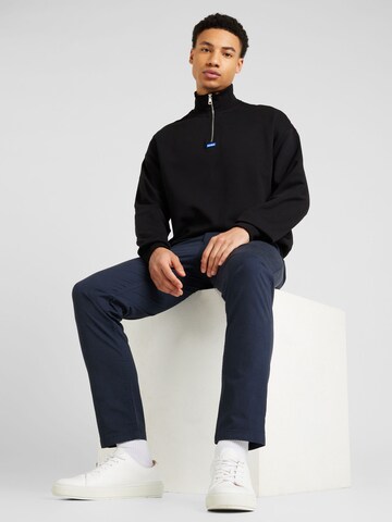 HUGO Sweatshirt 'Neeler' in Black