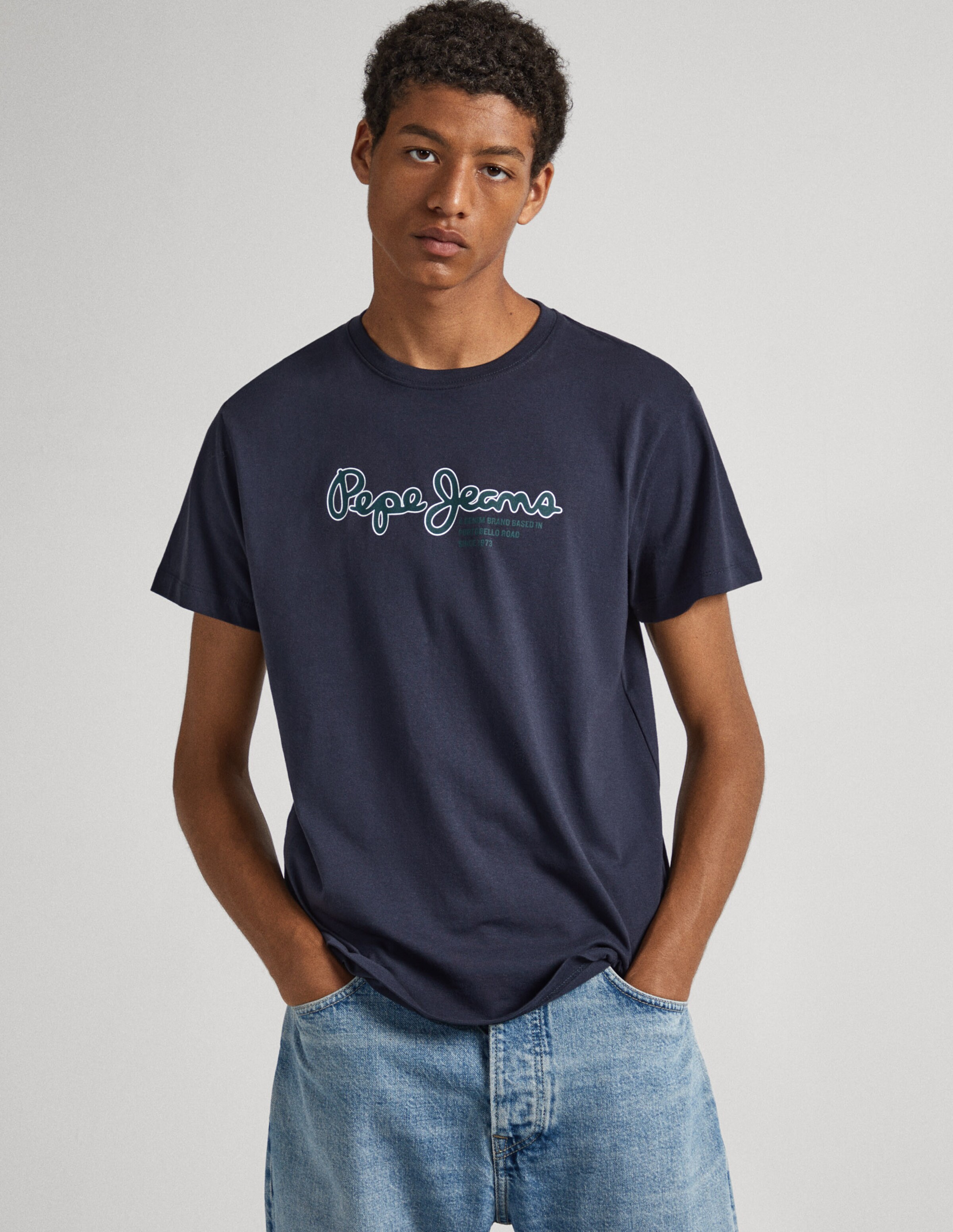 Pepe Jeans Shirt WIDO in Navy ABOUT YOU