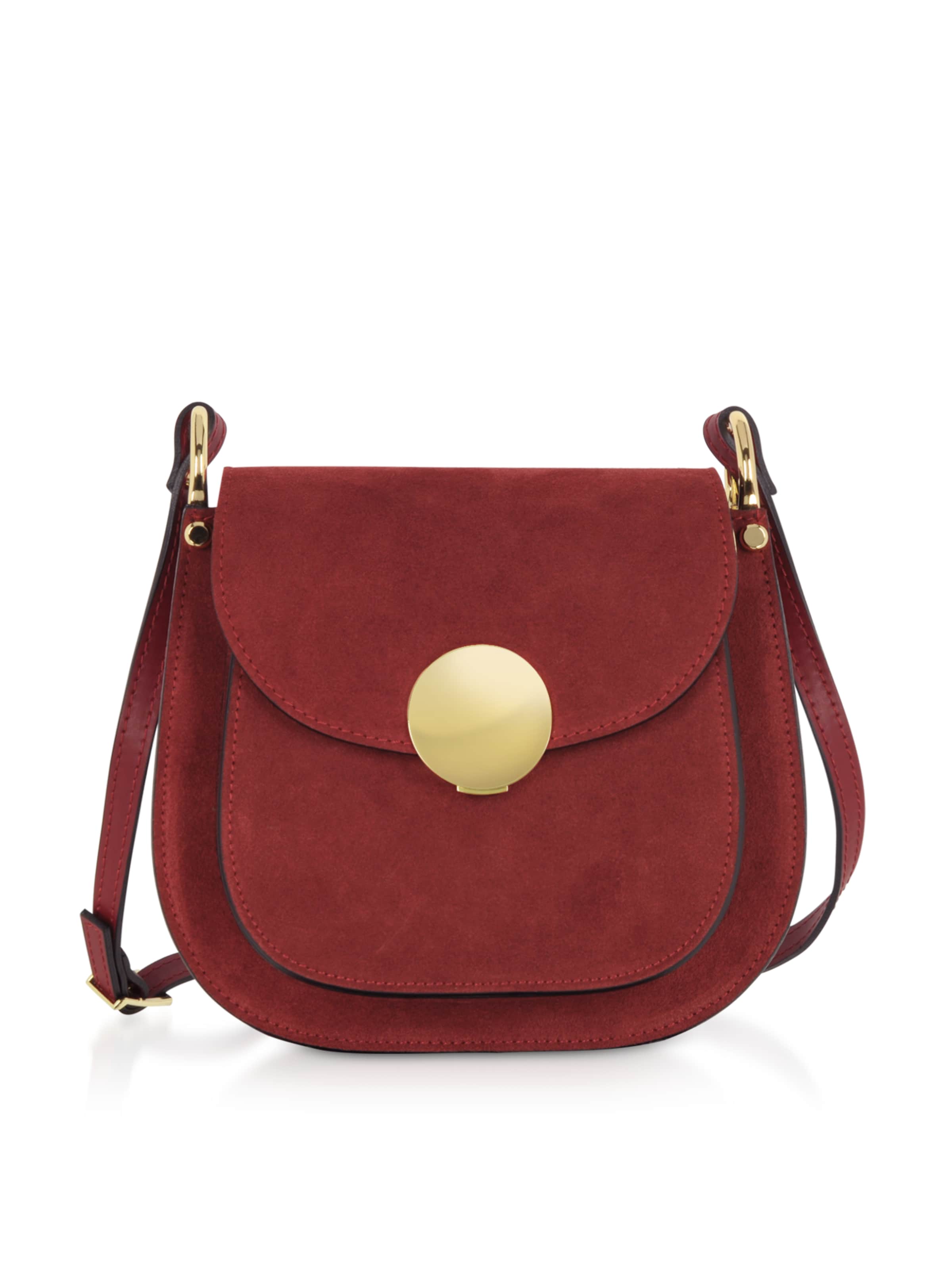 Sac à bandoulière 'Agave' LeParmentier en rouge : devant