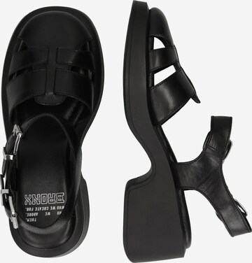 BRONX Sandaalit 'Vita' värissä musta