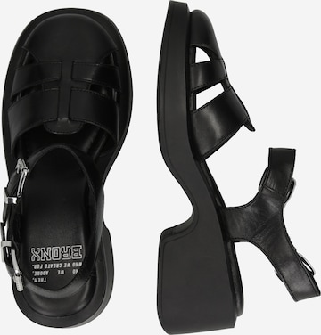 BRONX Sandały 'Vita' w kolorze czarny