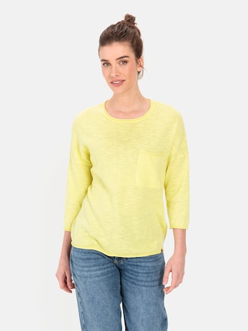 CAMEL ACTIVE Sweater in Yellow: front