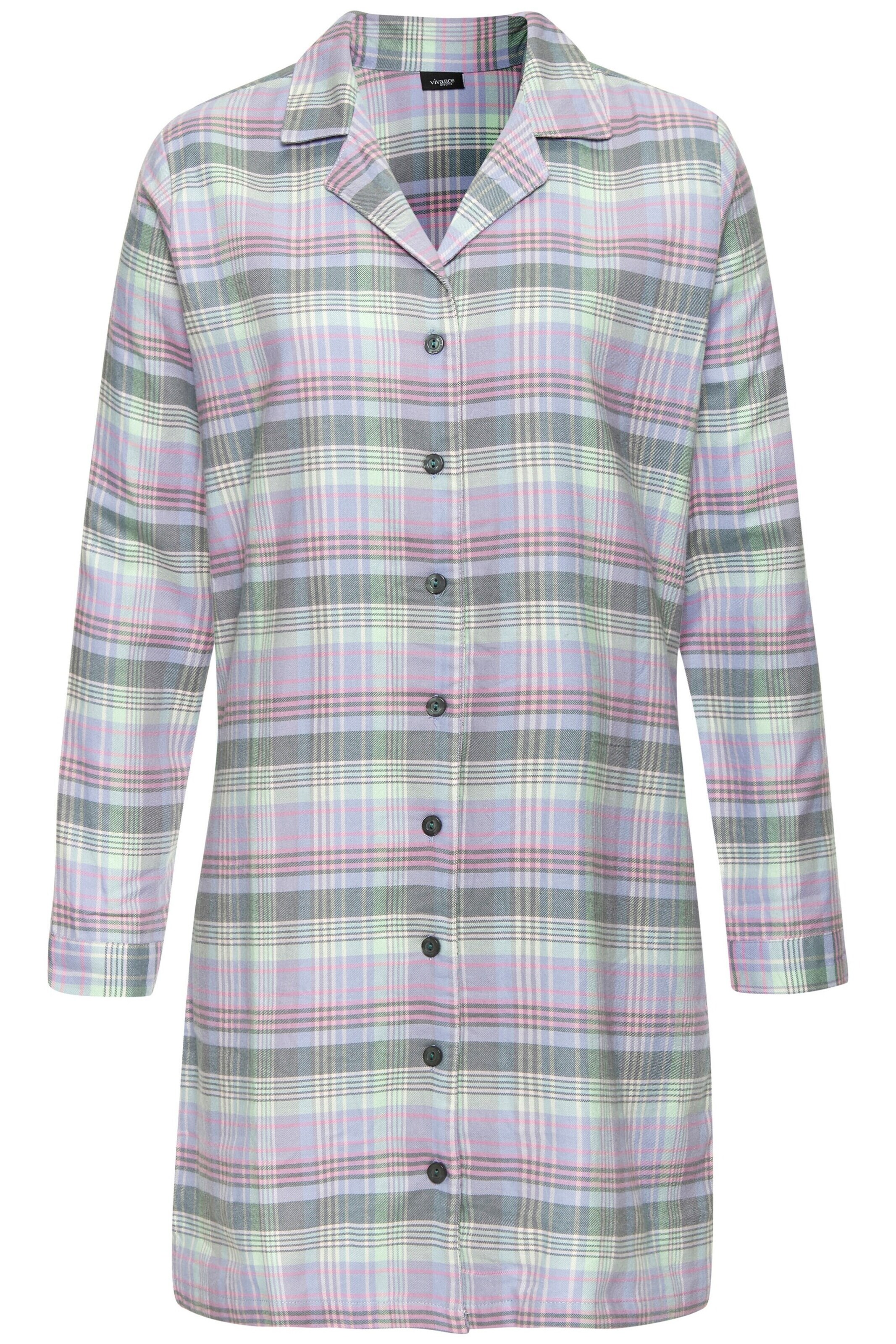 VIVANCE Nachthemd in Lila: Vorderseite