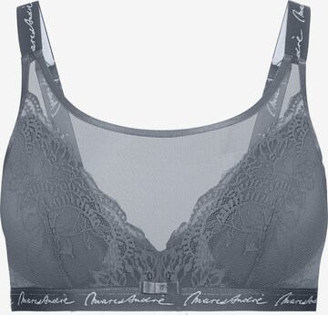 Marc & André Bralette Bra 'Milady' in Grey: front