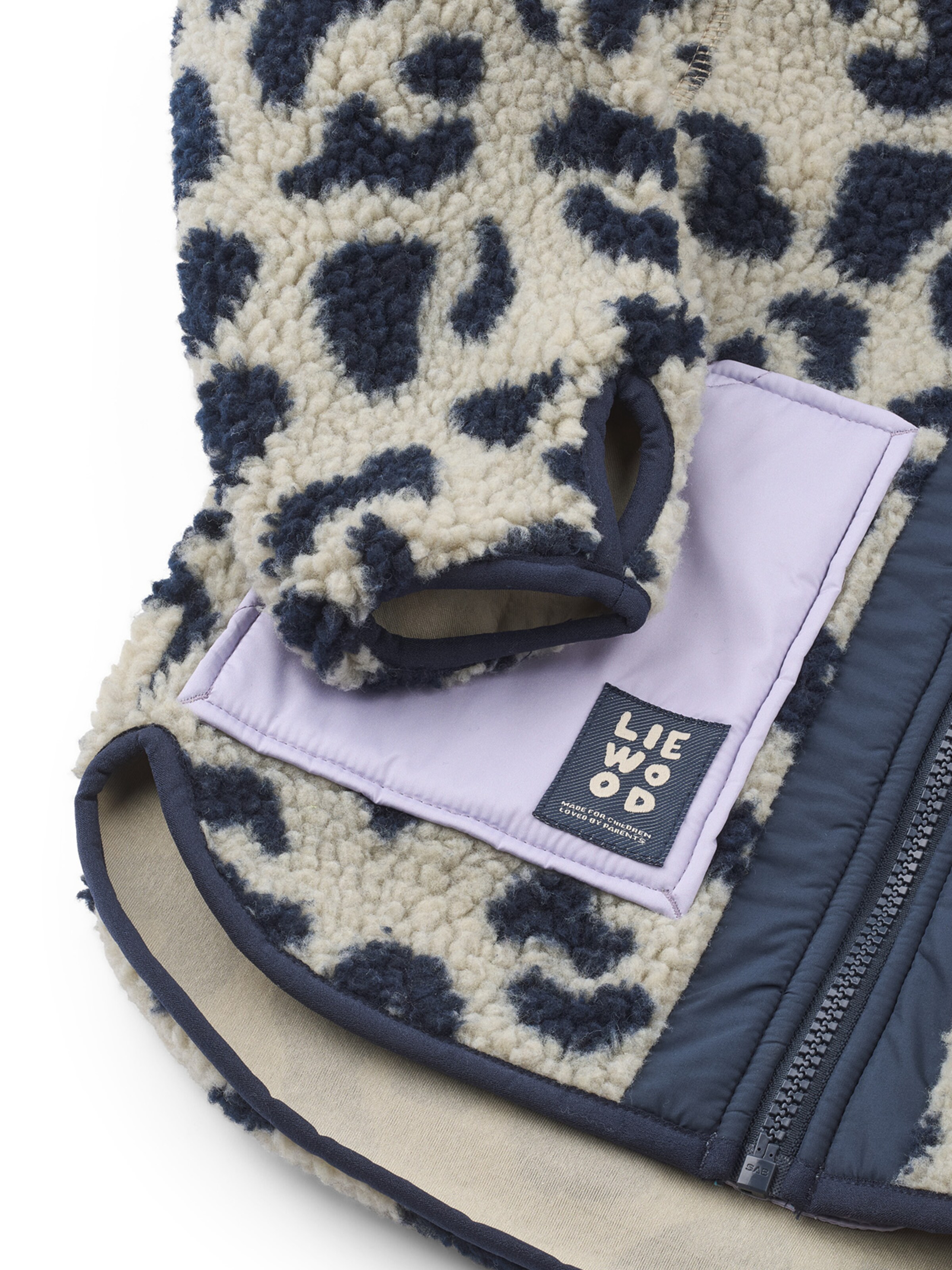Jachetă  fleece 'Noam Pile' de la Liewood pe bej