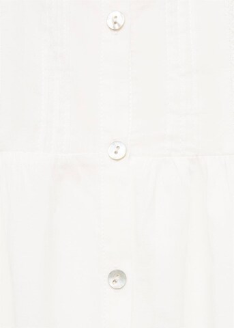 MANGO Nachthemd 'Asterc' in Weiß