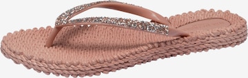 ILSE JACOBSEN T-Bar Sandals 'CHEERFUL03G' in Pink: front