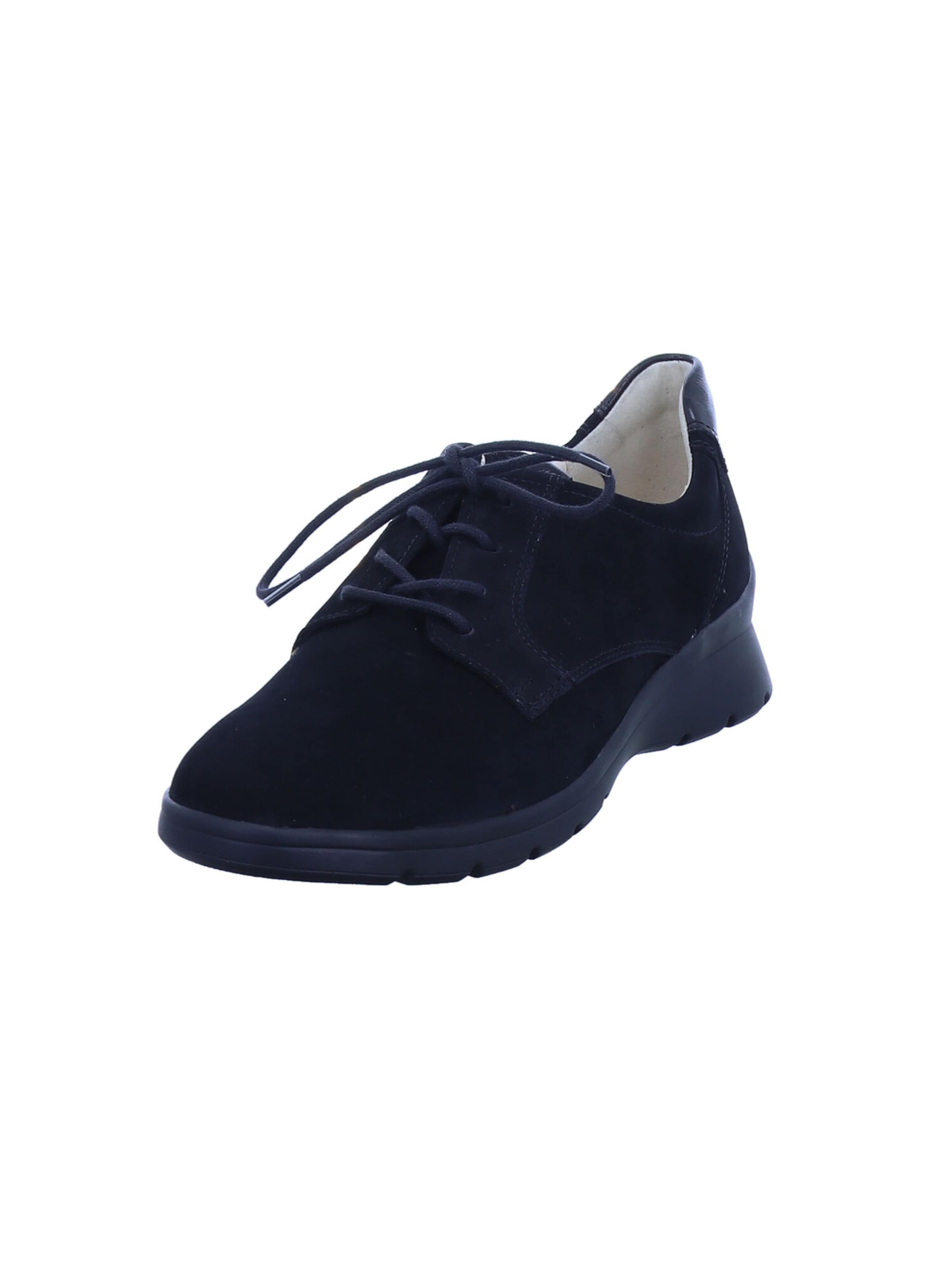 Ganter Lace-Up Shoes 'Fara' in Black: front