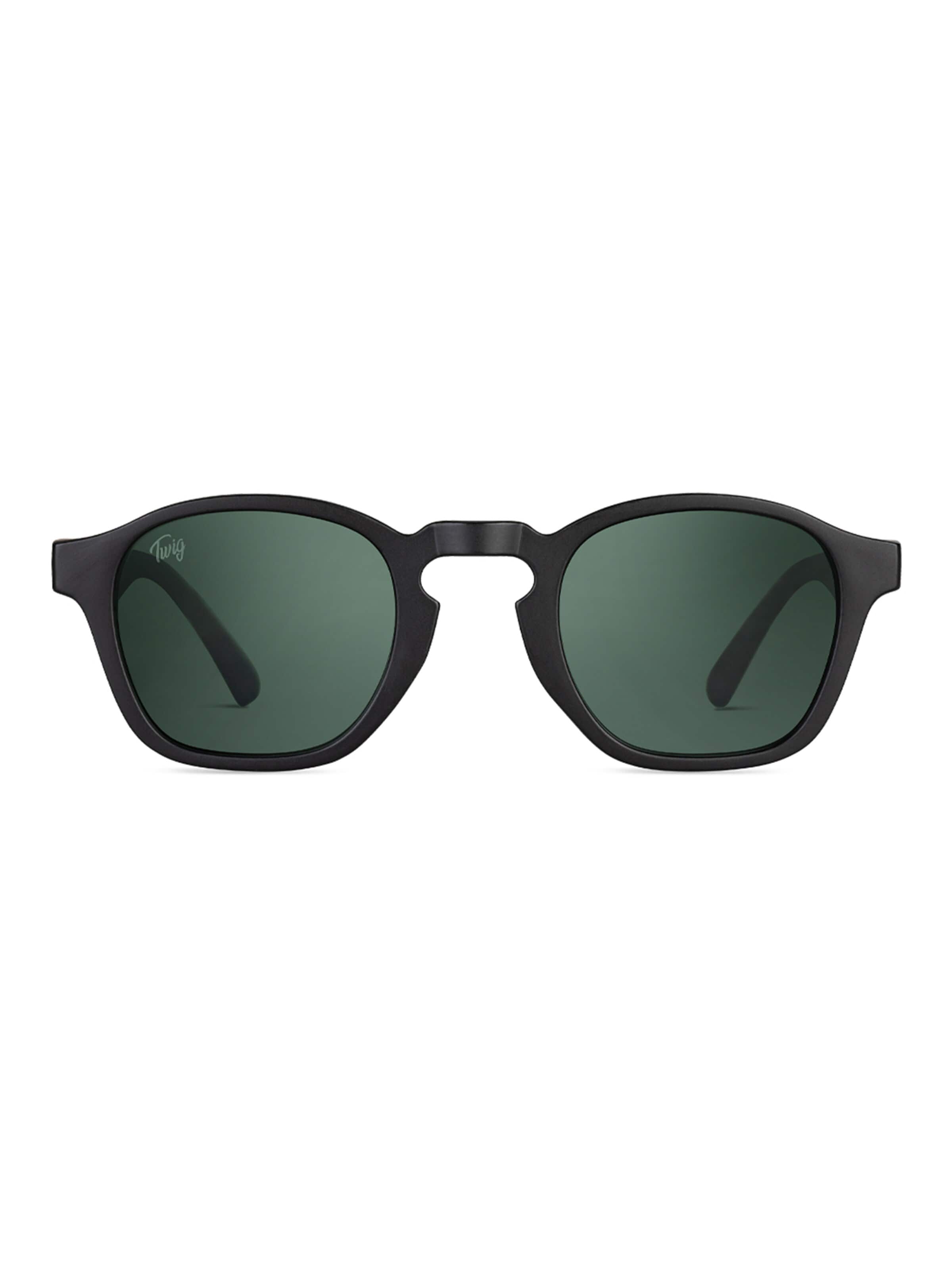 TWIG Concept Milano Sunglasses 'Rodin' in Green: front