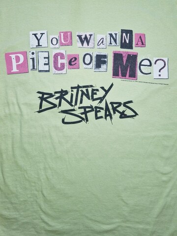 T-Shirt 'Britney Spears Piece Of Me' Britney Spears Collection en vert