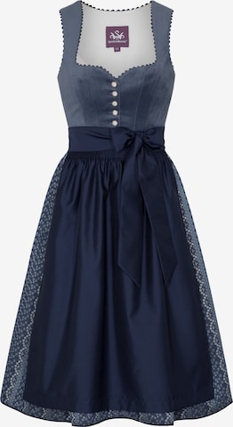 Dirndl SPIETH & WENSKY en bleu : devant