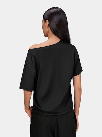 Made By Society Shirt 'La Pièce T-Shirt - T27897' in Black