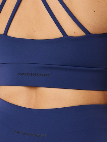 SWEDEMOUNT Korzetová Sportovní podprsenka 'Move' – modrá