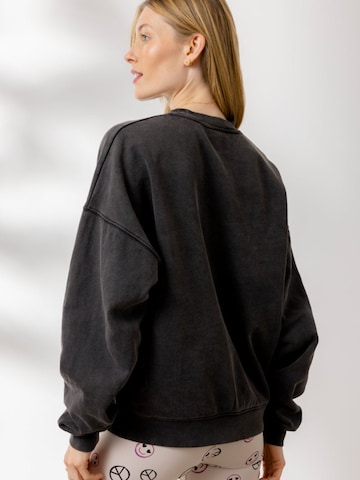 Sweat-shirt 'Sweater Cotton' Hey Honey en gris