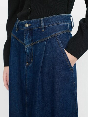 Soft Rebels Rok 'Zoey' in Blauw