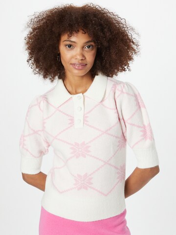 Oasis Pullover in Weiß: Vorderseite