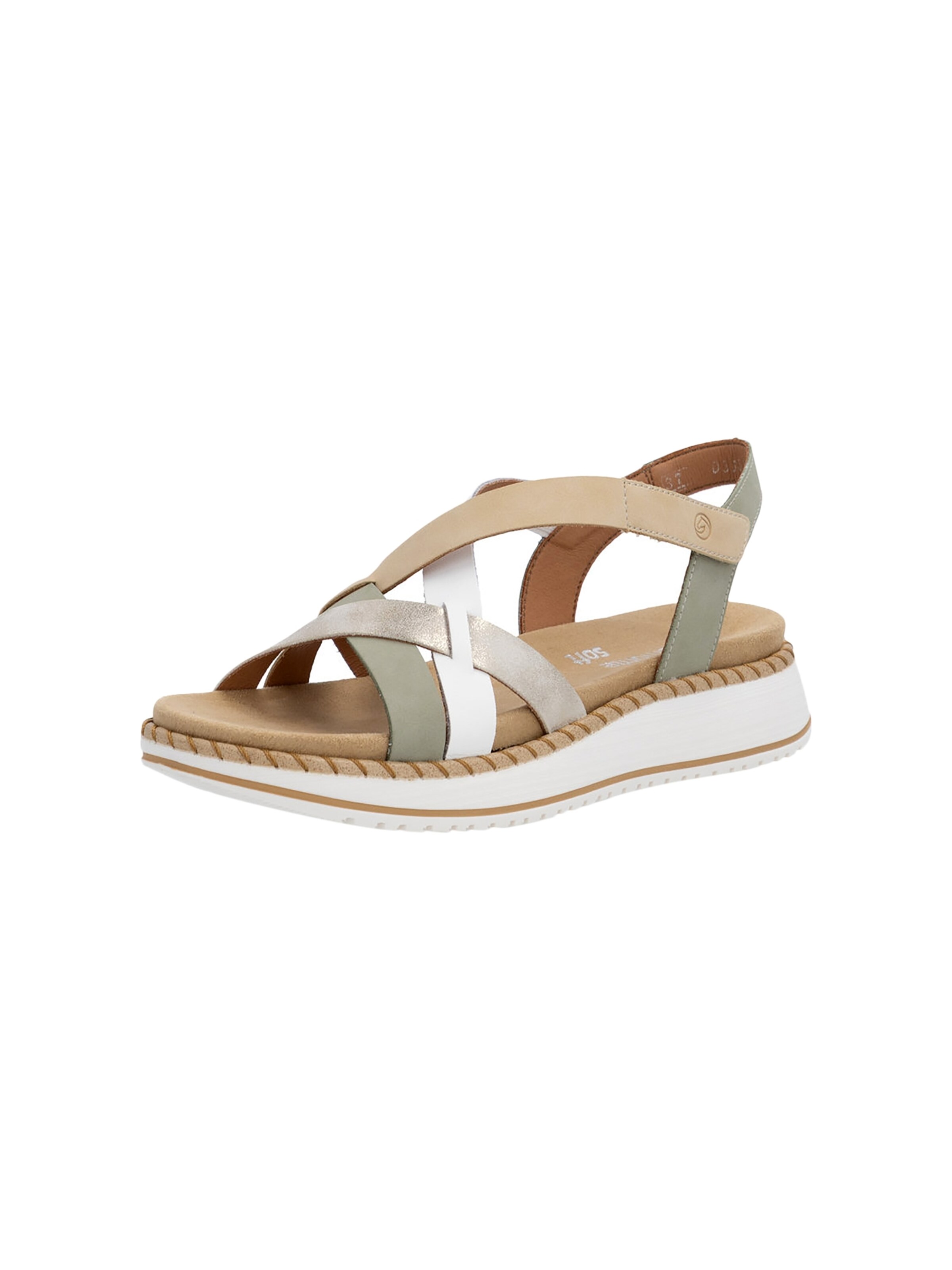 REMONTE - Sandalias en negro: frente